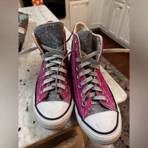 Converse / CTAS Two Tone Glitter Pink Pewter